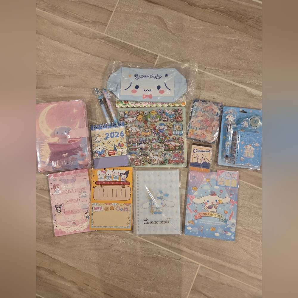 New Cute Cinna Themed Stationery Set